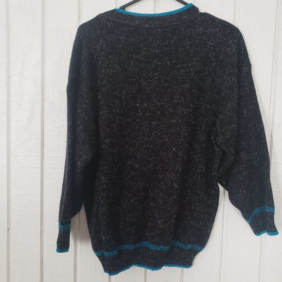 Vintage 90's Women's Sweater - Size M/L - Picture 3 of 3